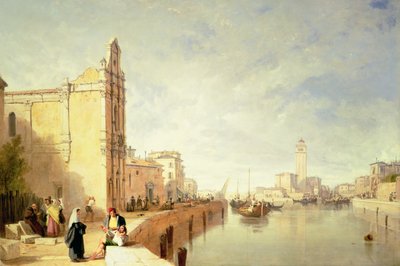 Una Vista de Murano de Augustus Wall Callcott